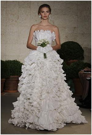 пышные свадебные платья (2012)